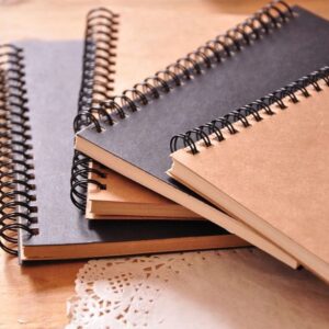 sketchbooks and notebooks