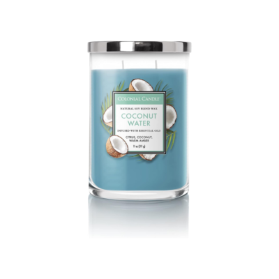 Colonial Candle Coconut Water Scented Jar Candle