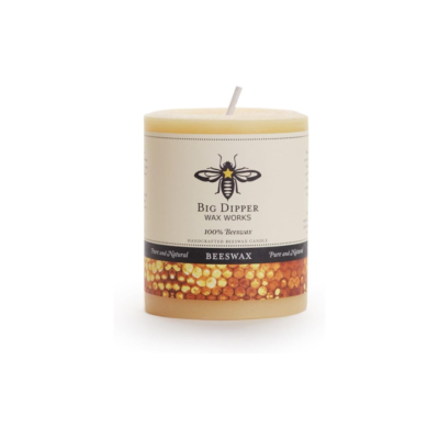 Big Dipper Wax Works Beeswax Pillar Candle