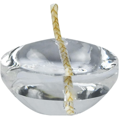 12-Piece Floating Candles, 1.75-Inch, Clear Gel